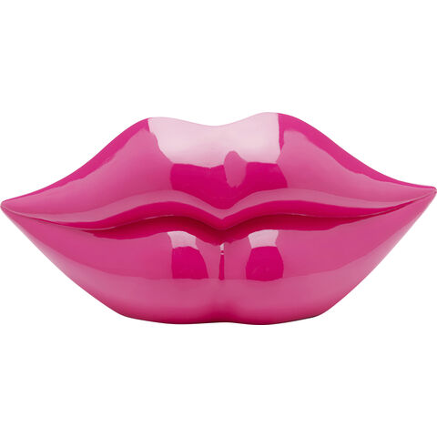Money Box Lips Pink 13cm