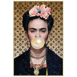 57554 - Framed Picture Muse Bubble Artist 80x120cm