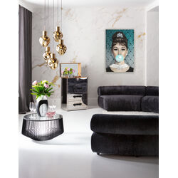 57555 - Gerahmtes Bild Muse Bubble Diva 80x120cm