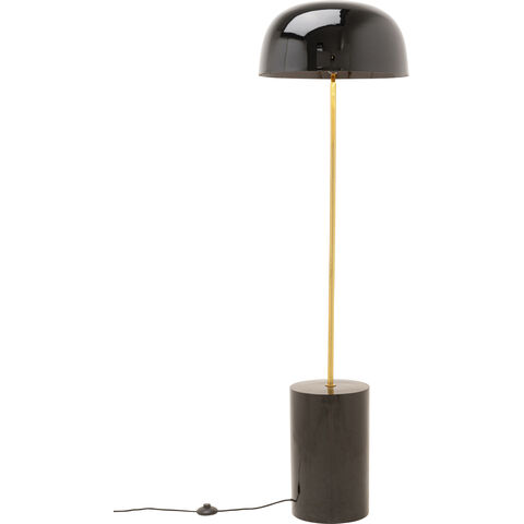 Lámpara pie Loungy Negro 160cm