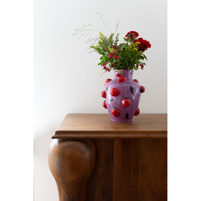 Vase Strawberry Fields 30cm