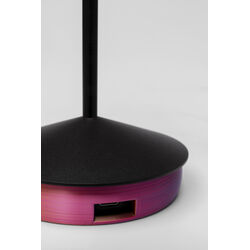 Tischleuchte Swirl LED Schwarz Sunset