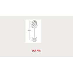 Tischleuchte Swirl LED Schwarz Sunset