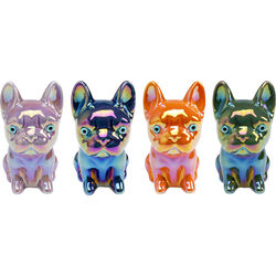 57653 - Money Box Shiny Puppies 12cm Assorted