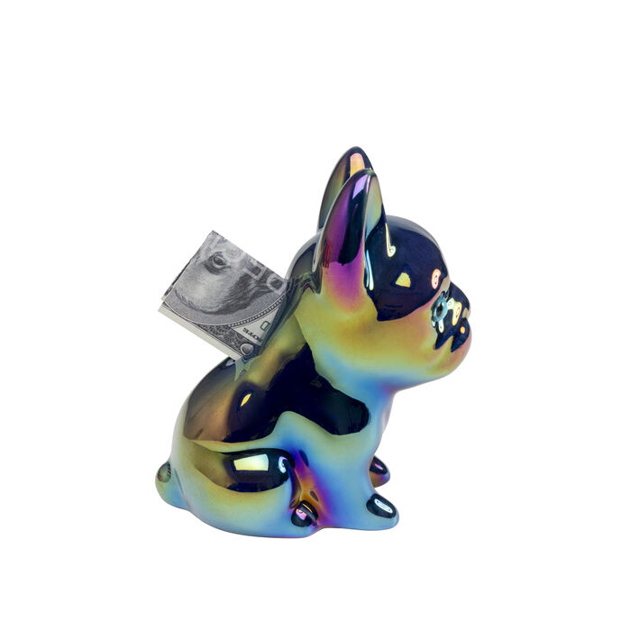Spardose Shiny Puppies 12cm Sortiert