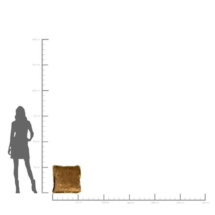 Kissen Cannes Gold 55x55cm