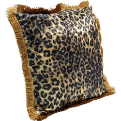 Kissen Leo Fringe 55x55cm