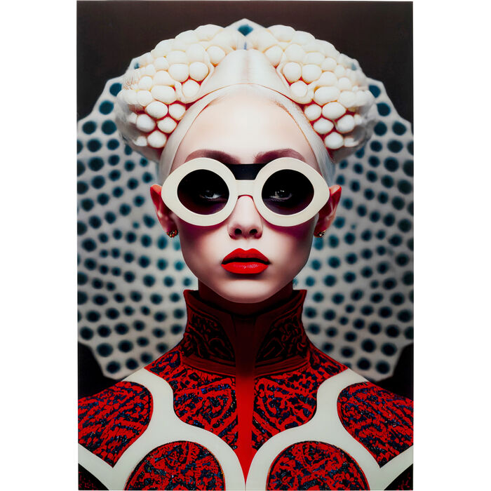 Glasbild Muse Vibe 80x120cm