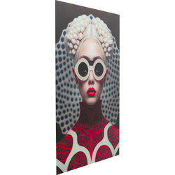 Glasbild Muse Vibe 80x120cm