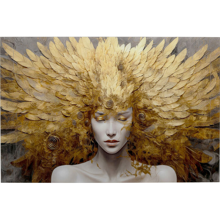 Glasbild Muse Celestial 120x80cm