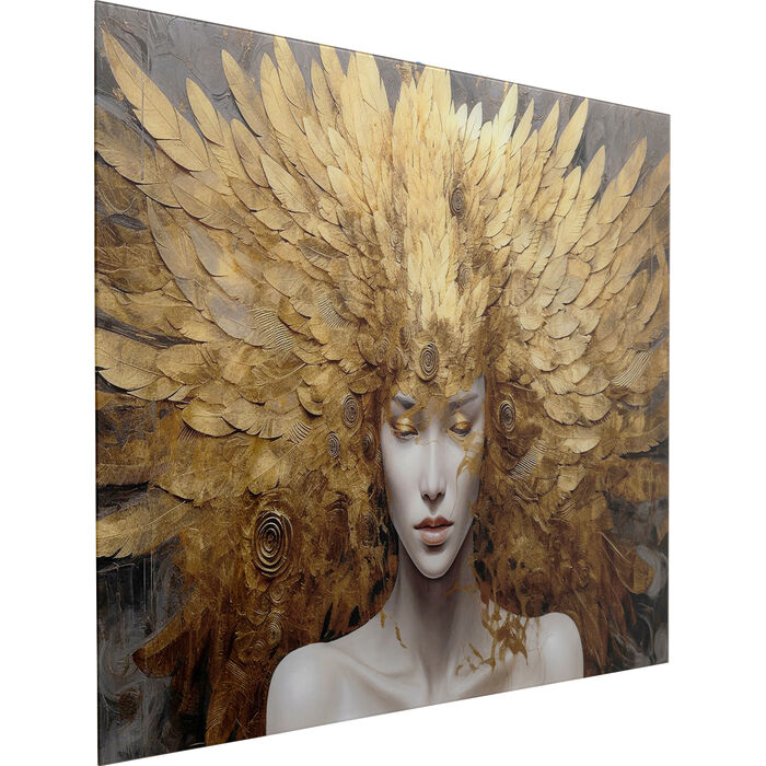 Glasbild Muse Celestial 120x80cm