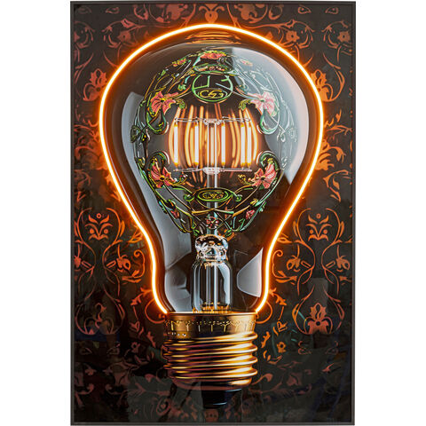 Cuadro Art Bulb LED 80x120cm