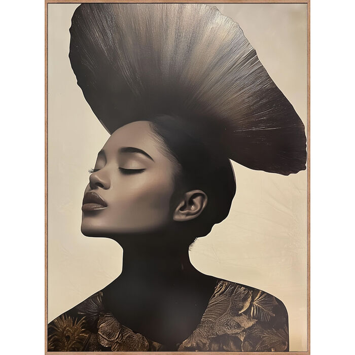 Gerahmtes Bild Muse Aesthetic Left 90x120cm