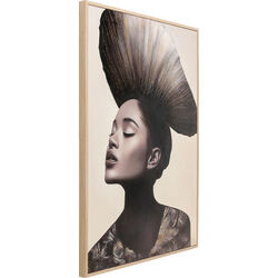 Gerahmtes Bild Muse Aesthetic Left 90x120cm