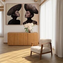 57683 - Gerahmtes Bild Muse Aesthetic Right 90x120cm