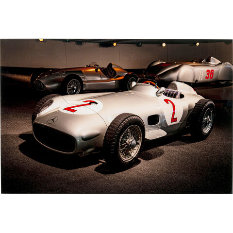 Tableau en verre Automotive Race 120x80cm
