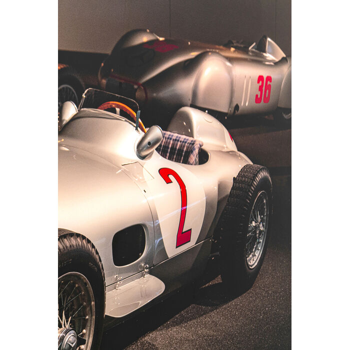 Glasbild Automotive Race 120x80cm