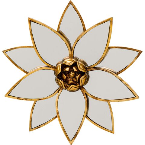 Objeto de pared Lotus Mirror Ø33cm