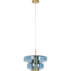 Suspension Arcadia bleu Ø34cm