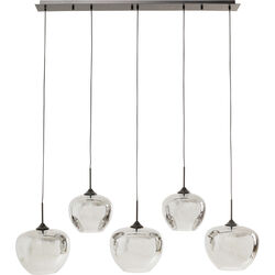 Lampadario Sphere Smoke Five 160cm