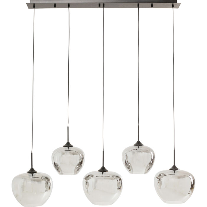 Lampadario Sphere Smoke Five 160cm