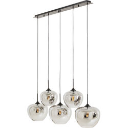 Lampadario Sphere Smoke Five 160cm