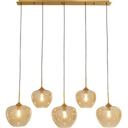 57706 - Hängeleuchte Sphere Amber Five 160cm