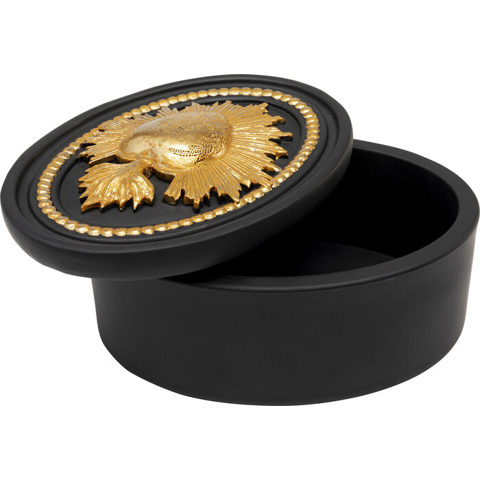 Deko Box Flaming Heart 9cm