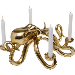 Kerzenständer Octopus Gold 49cm