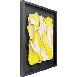 Gerahmtes Bild Abstract In Box 80x80cm