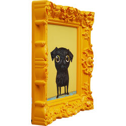 Gerahmtes Bild Sweet Dog Eyes 30x35cm