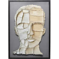 57730 - Gerahmtes Bild Art Visage 70x100cm