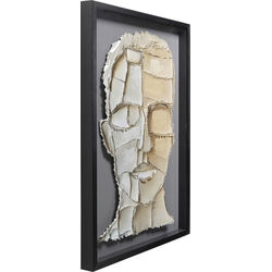 Gerahmtes Bild Art Visage 70x100cm