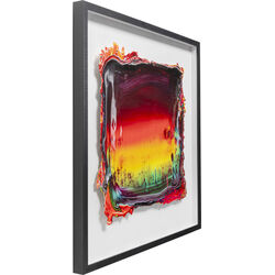Gerahmtes Bild Art Pace 90x90cm