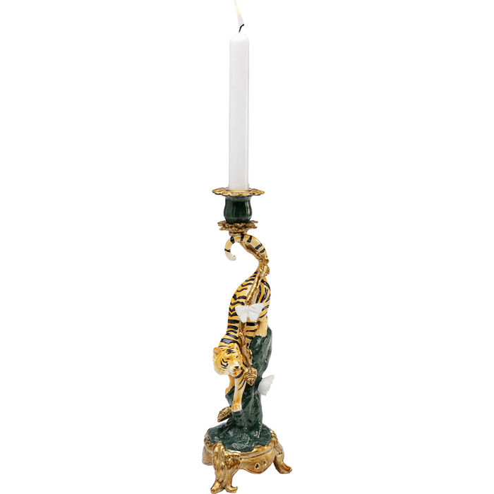 Kerzenständer Elegant Tiger 33cm