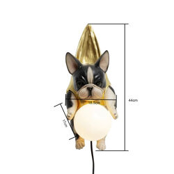 Wandleuchte Hero Dog 44cm