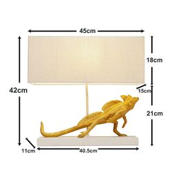 Tischleuchte Iguana 42cm