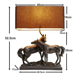 Lampe à poser Horse Family53cm