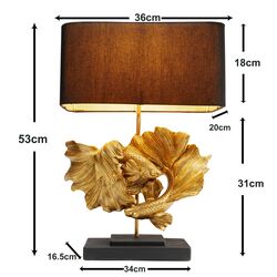 Tischleuchte Betta Fish 53cm