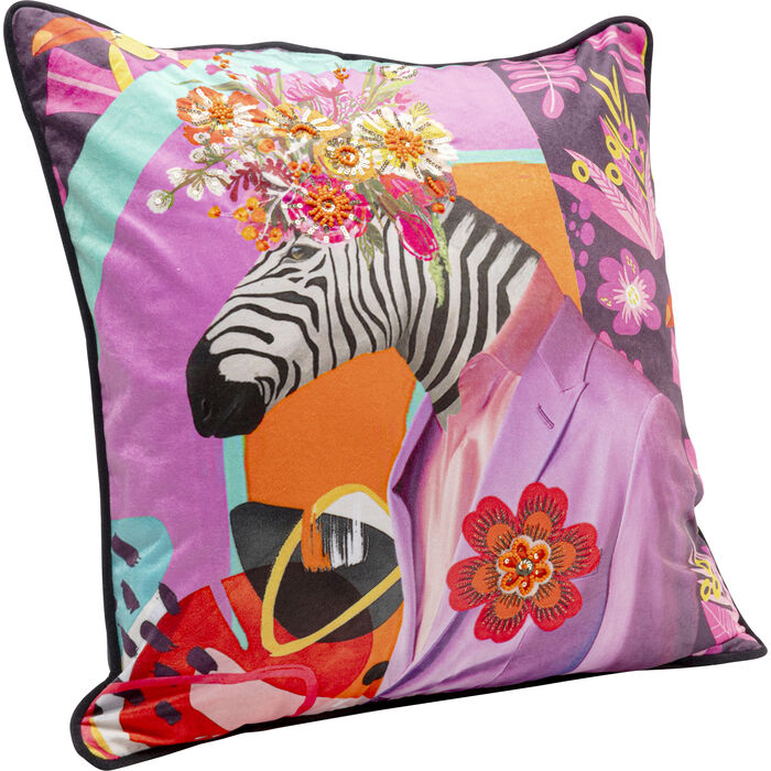Kissen Fantasy Zebra 45x45cm
