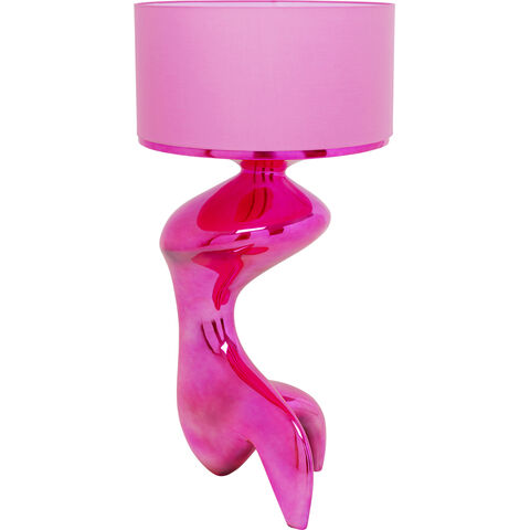 Lámpara pie Flow Figure Rosa 157cm