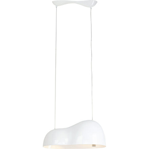 Lámpara colgante Cloud Beam Double Blanco 70cm