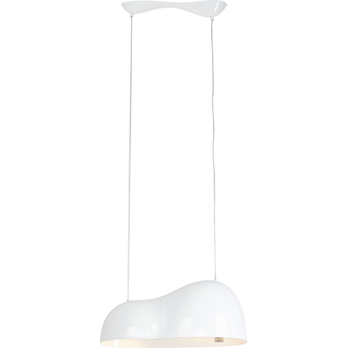 Hängeleuchte Cloud Beam Double Weiß 70cm