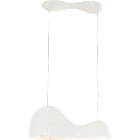 Lámpara colgante Cloud Beam Double Blanco 100cm