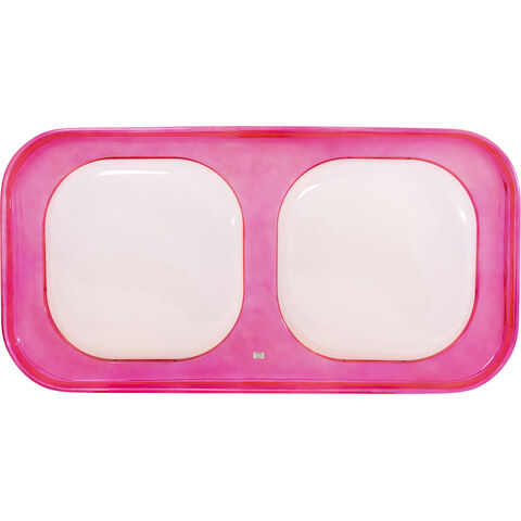 Lámpara pared Cloud Beam Rosa 202cm