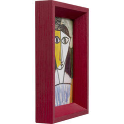 Gerahmtes Bild Portrait Cubism 13x18cm (3/Set)