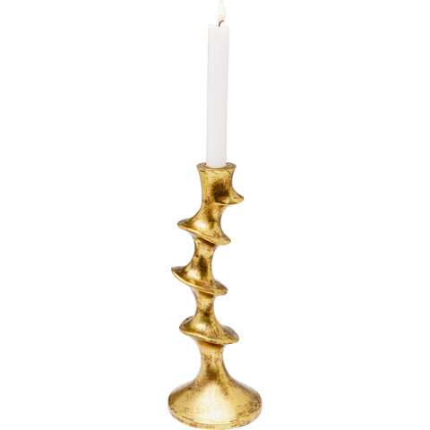 Candle Holder Plateau Gold 29cm