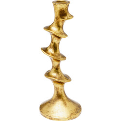 Candle Holder Plateau Gold 29cm