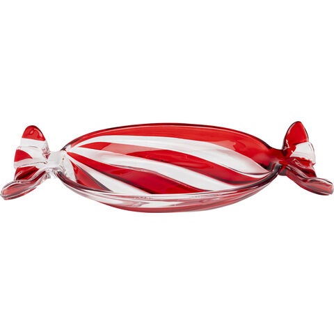 Deco Bowl Candy Red 35cm