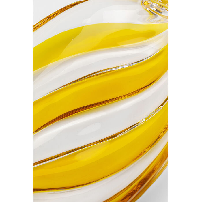 Deko Schale Candy Gelb 35cm